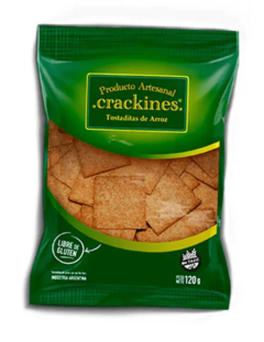 CRACKINES TOSTADAS DE ARROZ X120G