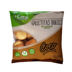 CERAL GALLETITAS LIGHT X190G SIN AZÚCAR Y VEGANAS - comprar online