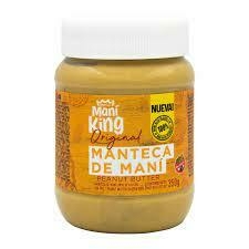 MANTECA DE MANI KING X350G