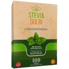 DULRI EDULCORANTE STEVIA DULCE SIN TACC 100SOBRES