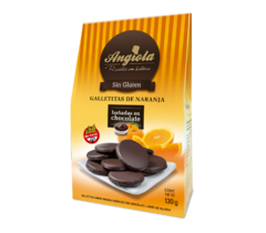 ANGIOLA GALLETITAS BAÑADAS EN CHOCOLATE SIN TACC - comprar online