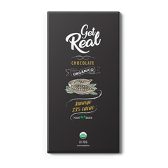 GET REAL BARRA DE CHOCOLATE AMARGO 73% X70G