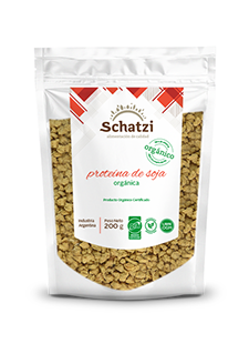 SCHATZI PROTEINA DE SOJA ORGANICA CERTIFICADA 200 GR