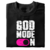 CAMISETA FEMININA GOD MODE ON