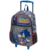 MOCHILA COM RODINHAS SONIC UNSTOPABLE PACIFIC CINZA