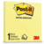 BLOCO ADESIVO 76 X 76 MM POP UP AMARELO CANARIO - POST-IT