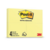 BLOCO ADESIVO 38 X 50 MM C/100 FLS 04 BLOCOS AMARELO 653 - POST-IT'