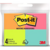 BLOCO ADESIVO 38 X 50 MM 200 FLS 3M COM 04 TROPICAL - POST-IT