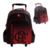 MOCHILA COM RODINHAS 14 FLAMENGO MENGÃO 8051 - XERYUS