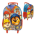 MOCHILA MALA C/ RODAS TAM 16 PAW PATROL Y R.10800 - XERYUS