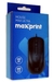 MOUSE ULTRA COM FIO USB2.0 1000DPI PRETO - MAXPRINT - comprar online