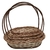 Cesta oval com Alça - Palha Natural - comprar online