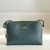 Bolsa Couro Croosbody Verde - Classe- 2136