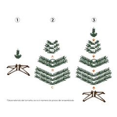 Árbol Especial Doble Follaje - Homezen