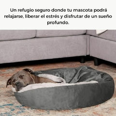 Cama refugio mimoso GRIS -dale confort ,calor y seguridad a tu mascota - Envio gratis y cuotas sin interes en internet