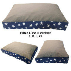 CAMA SOUL ESTRELLAS AZUL MODELO CON FUNDA - ENVIO GRATIS - comprar online