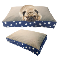 CAMA SOUL ESTRELLAS AZUL MODELO CON FUNDA - ENVIO GRATIS - PUPARAZZI Pet Store