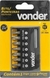 BITS/PONTEIRA CRV C/9PC ENC 1/4" VONDER - comprar online