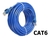 CABO DE REDE CAT6 15 METROS ETHERNET LAN GIGA 10/1000 - comprar online