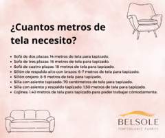 Tela Belsole Plateau Linen - Resistente a Manchas y Clima - Para Exteriores e Interiores - tienda en línea