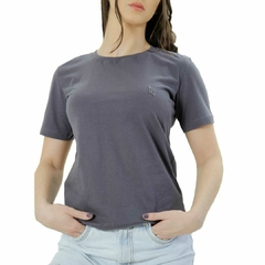 CAMISETA FEMININA BABY LONG GOLA REDONDA - comprar online