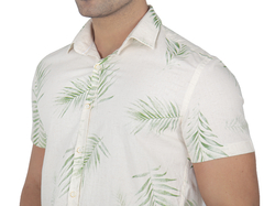 Camisa MC Slim Fit Linho - comprar online