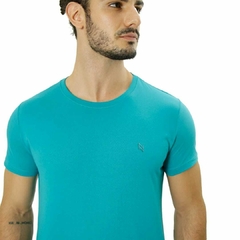 CAMISETA BÁSICA GOLA REDONDA-MODA - comprar online