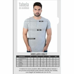 CAMISETA HENLEY BRANCO - loja online