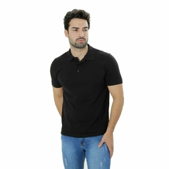 POLO PIQUET PIMA COM ELASTANO LISA - comprar online