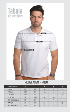 Polo Malha Listrada Amarela/Laranja - Ravi Menswear