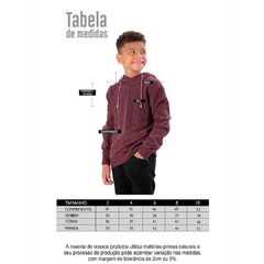 Suéter Infantil Estonado Trabalhado Vinho - Ravi Menswear