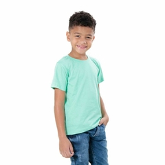 CAMISETA INFANTIL BÁSICA GOLA REDONDA