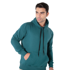 MOLETOM HODDIE CANGURU LISO FELPADO 2 CABOS