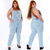 Macacão Jeans Feminino Cintura Alta Plus Size na internet
