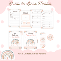 Caderneta de Vacina - Chuva de amor - comprar online