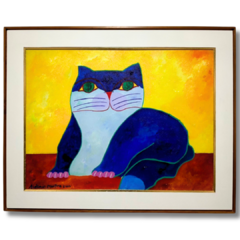 Aldemir Martins "Gato Azul"