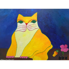 Aldemir Martins "Gato Amarelo" - comprar online