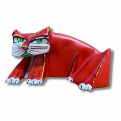 Aldemir Martins Escultura "Gato Vermelho"