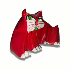 Aldemir Martins Escultura "Gato Vermelho" - comprar online