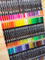 Color "Dual Tip Brush Pens" 72 pzas en internet