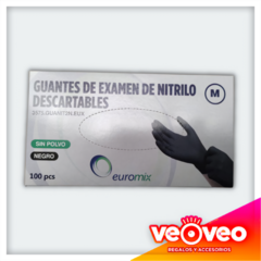 Caja de guantes de nitrilo NEGRO