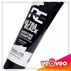 Shampoo matizador ultra Black gris platino x230ml FIDELITE