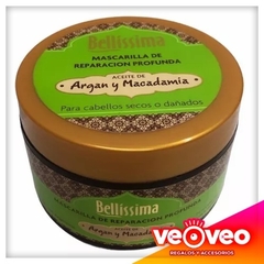 Mascarilla argan y macadamia BELLÍSIMA 250gr