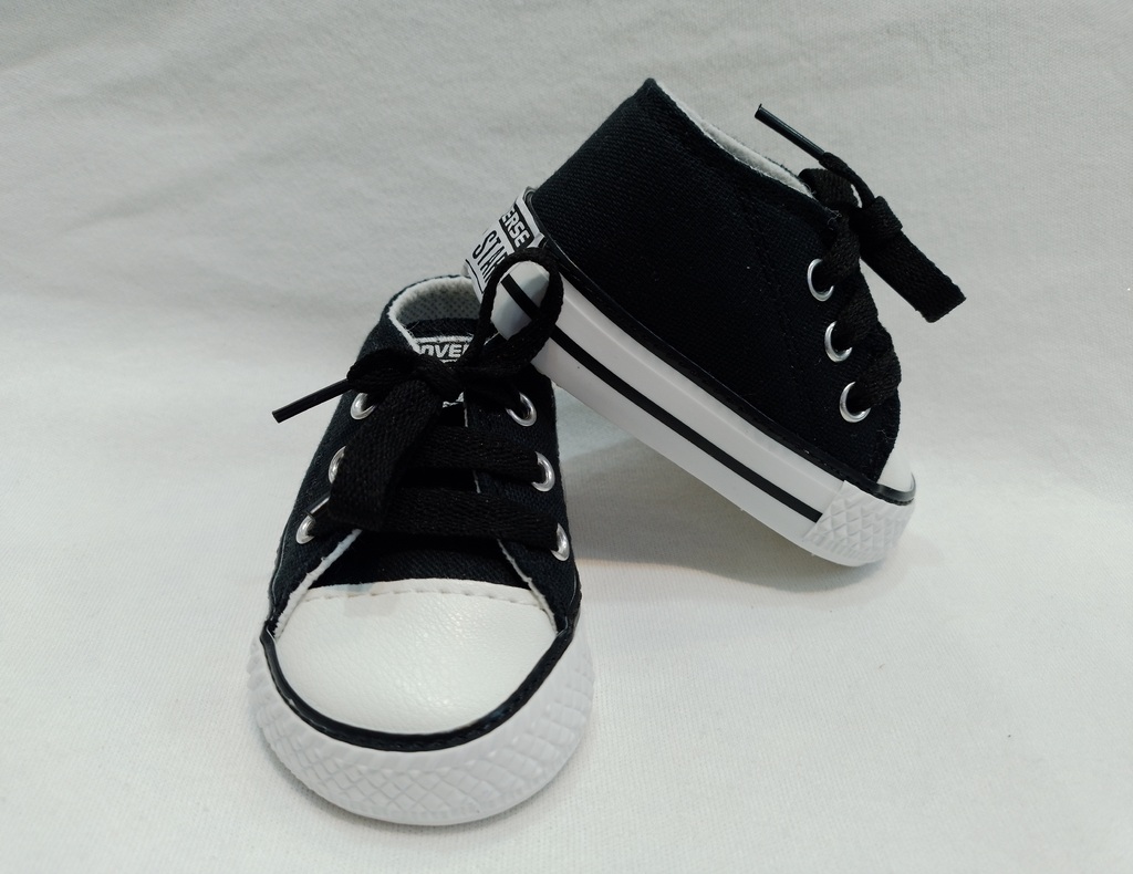 Zapatillas baby Converse negras Shirelbebes