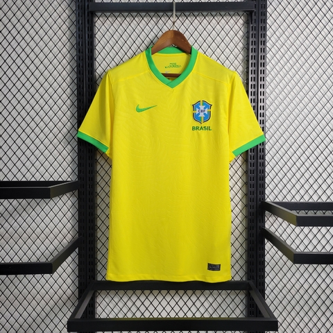 Camisa do Brasil Nike Torcedor Oficial Jogo I 22/23 - LOJA É GOL