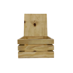 Caixa Baú Madeira Pinus 25x14, Decoração e Organizador - comprar online