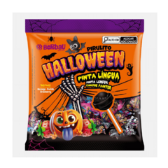 Pirulito Halloween Pinta Língua 500g - Berbau