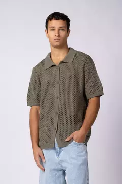 Camisa Manga Corta Tejida Lumen