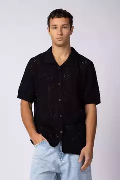 Camisa Manga Corta Tejida Lumen - King Outlet