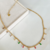 Choker Zircônia Riviera Color Banho Ouro 18k - comprar online